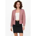 ONLY Kurzblazer ONLADDY-LINEA L/S SHORT BLAZER CC TLR Materialmix, regular fit rosa XS (34)