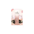invisibobble CLIPSTAR 4x Haarklammer Klein, Rosa & Braun Leopard Haarspangen Mädchen, Rutschfeste Hair Clips, designed im Herzen Münchens
