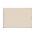 Ventanara® Balkonverkleidung Sichtschutz PVC blickdichte Balkonumspannung Zaun Verkleidung Blende Windschutz Folie (300 x 75 cm, Creme)