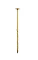 5907708175342 WKRĘT DO DREWNA Z KOŁNIERZEM NA TORX OCYNK ŻÓŁTY 5*60MM T25 UN