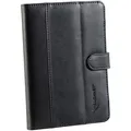 TOUCHLET Tablethüllen: 7" Tablet-Schutztasche mit Aufsteller, Leder-Optik
