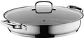WMF Fischpfanne Devil, Cromargan® Edelstahl Rostfrei 18/10 (1-tlg), Pfanne mit Antihaftbeschichtung, oval, Induktion
