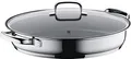WMF Ovale Bratpfanne mit Deckel 38x26 cm 761506380
