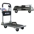 PROREGAL Klappbarer Profi-Transportwagen RHINO 150 Werkzeugtasche & 6 Sicherungsösen Traglast 150kg Vollgummibereifung