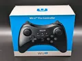Original Nintendo Wii U Pro Controller | schwarz | OVP | Gebraucht ✅