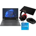 Bundle, Victus 15-fa1656ng Notebook + Cloud II Headset + Pulsefire Hast Maus + Pulsefire Mat Mauspad - Schwarz