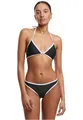 Urban Classics Damen Bikini Ladies Retro Triangle Bikini, Zweiteiliger Badeanzug mit Schnürung, aus recyceltem Material, Größen XS - XL