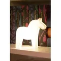 Dekoleuchte "Shining Horse Micro" 12 LED Warmweiß inkl. Li-Ion Akku + USB-C Kabel - Weiß