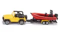Siku 1658  Jeep mit Boot  NEU OVP +