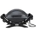 Weber Elektrogrill Q 1400, dark grey, Dunkelgrau