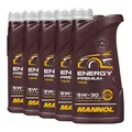 Mannol 5W-30 Energy Premium Motoröl, VW 505 01, dexos1 Gen3, 5x1 Liter