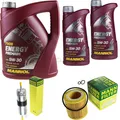 MANNOL 7 L Energy Premium 5W-30+MANN-FILTER für BMW 1er Cabriolet E88 125i