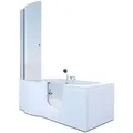 AcquaVapore Seniorendusche und Badewanne mit Tür S12D-R Dusche 85x170cm