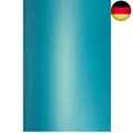 10 Blatt Perlmutt-Türkis 290g Karton DIN A4 210x297 mm, Cocktail Curacao, ideal
