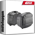 SEITENKOFFER TREKKER LITE SCHWARZ 70 LT GIVI HONDA XL 650V TRANSALP 2003 03