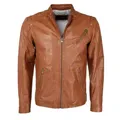 JCC Bikerjacke 3102123 braun XXXL (56)