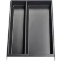SOTECH Mehrzweckeinsatz SEPARADO Individual Schiefergrau Genarbt 300x474x51 mm Schubladeneinsatz Ab 40cm Schrankbreite