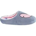 CERDÁ Hausschuhe Damen, Winter, rutschfeste Sohle, gepolsterte Brandsohle, Disney Lizenz - Blau