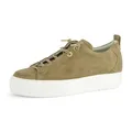Paul Green Damen Low-Top Sneaker - Turnschuhe mit Komfort-Eva-Sohle - Damenschuhe - Alltag & Büro Sneaker Damen - Mittelbraun 34x