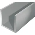 Magni Alberts 473846 U-Profil Aluminium, silberfarbig eloxiert 1000 x 15 x 10 mm (204087)