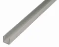 Alberts U-Profil Aluminium, silberfarbig eloxiert 1000 x 15 x 10 mm
