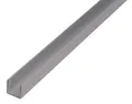 U-Profil Alu-silberf-elox., 15x10x1,5 mm, 1m Alu silberfarbig eloxiert