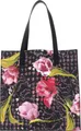 Ted Baker Schultertasche Shopper Floral Printed Icon Bag Black mehrfarbig