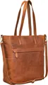 Benthill Shopper Damen Leder Groß - Ledertasche mit Reißverschluss - Umhängetasche aus Echtleder - Handtasche Vintage
