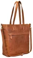 Benthill Shopper Damen Echt Leder Groß Ledertasche Umhängetasche Handtasche Vintage, Schultergurt / Umhängegurt Reißverschlussfach