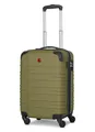 WENGER Kabinen-Koffer für Damen und Herren | Kleiner Cabin-Trolley 37 x 23 x 53 cm aus hochwertigem, stoßfestem ABS Material | Erweiterbar & Teleskopgriff| Amplar Evo Serie