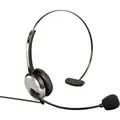 hama Telefon Headset für DECT Telefone silber / anthrazit - Silber