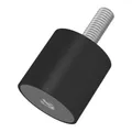Gummi-Metall-Puffer zylindrisch Typ B D75xH55mm M12x37 NR57