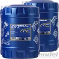 2x 10L MANNOL GETRIEBEÖL UNIVERSAL SAE 80W-90 API GL 4 MIL-L 2105