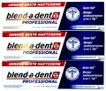 3 x blend-a-dent Professional Haftcreme für Zahnprothesen 3 x 40g