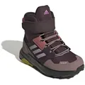 adidas Performance Terrex Trailmaker High COLD.RDY violett/dunkelrot Kinder Wanderschuh 39 EU