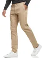 Indicode Herren INKellen Chinohose mit 4 Taschen | Stretch Hose Herrenhose für Männer Cornstalk, L
