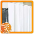 Duschvorhang Badewannenvorhang 180x200cm Weiß Anti Schimmel Antibakteriell PEVA