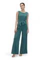 Vera Mont Damen Jumpsuit mit weitem Bein Dark Emerald,38