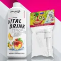 Best Body Low Carb Mineraldrink Vital Drink Getränke Sirup mit Dosierpumpe 1Ltr