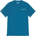 Carhartt Lightweight Durable Relaxed Fit T-Shirt, blau, Größe S für Männer