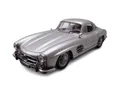 Maxichamps Modellauto Mercedes 300 SL (W198) 1955 silber, Maßstab 1:43