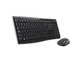 LOGITECH MK270, Tastatur & Maus Set, kabellos, Schwarz