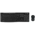 Logitech Wireless KeyboardMouse MK270 black retail