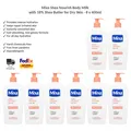 Mixa Shea Nourish Körpermilch mit 7 % Sheabutter für Sehr Trockene Haut 8x400ml