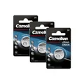 3x Camelion Lithium Knopfzelle CR2430 / 3V / 1er Blister