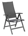 KETTLER Klappstuhl Kettler Gartensessel Multipositionssessel SIMPLY Anthrazit Matt