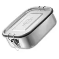 Brotdose Edelstahl Behälter SILBERTHAL Auslaufsicher Lunchbox plastikfrei 1200ml