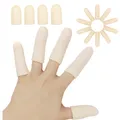 Gel Fingerlinge Silikon 14 Stück Fingerschutz Triggerfinger Handekzem Arthritis