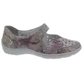 Waldläufer Waldläufer Henni, Halbschuh, Klett, Summer (Nubukleder), rosa, Pro-Ak Klettschuh 38,5 EU