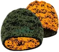 La Chasse® mollig-warme Wendemütze signalorange/Oliv-pixelcamo Jagdmütze von Oefele Jagdbekleidung